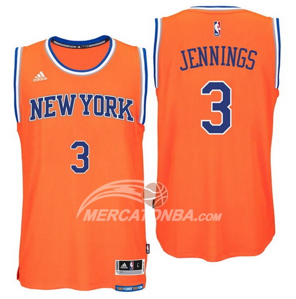 Maglia NBA Jennings New York Knicks Naranja